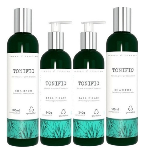 Grandha Tonific 2 Shampoo 2 Baba D'aloe Fortalecimento