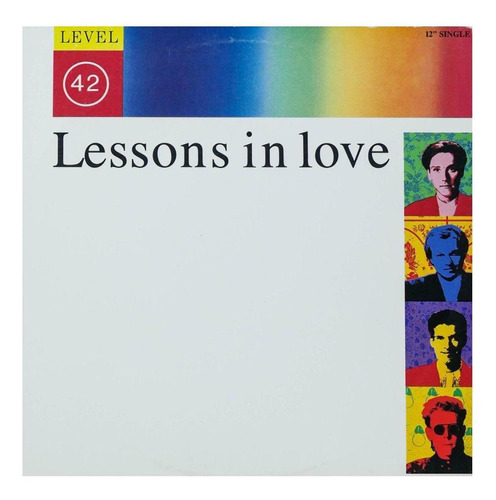 Level 42 - Lessons In Love 12 Maxi Single Vinilo Usado