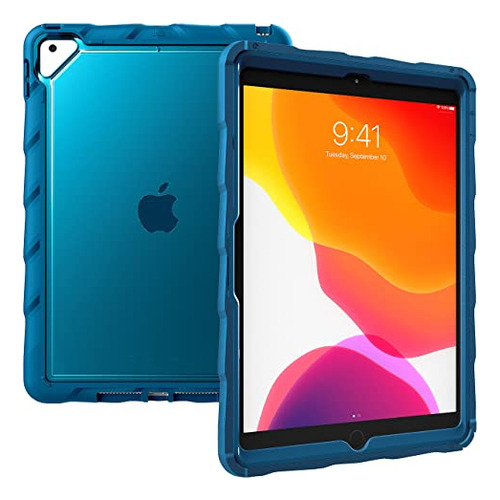 Gomdrop Droptech Clear iPad Case Fits Apple iPad 10.2  (9th,