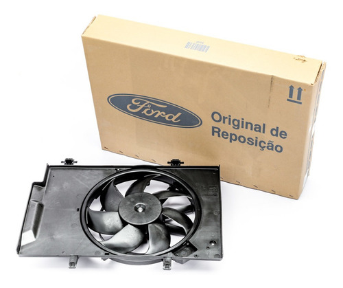 Imagen 3 de 7 de Motor Y Ventilador C/deflector Ford Fiesta Kinetic Design