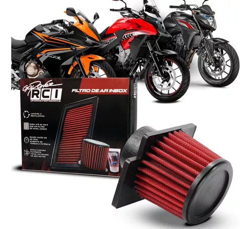 Filtro De Aire Cbr 500r 2014/2019 Mk Motos #03