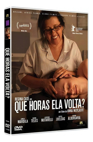 Que Horas Ela Volta ? * Regina Casé * Dvd Original Novo