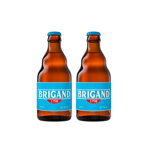 Cerveja Belga Brigand 330ml - Kit Com 2 Unidades