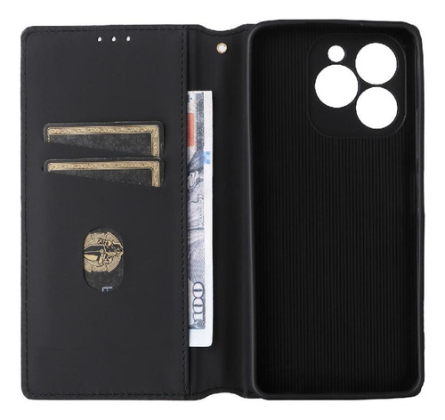 Funda For Blu Bold K10 Cierre Magnético Patrón 3d Tarjeta
