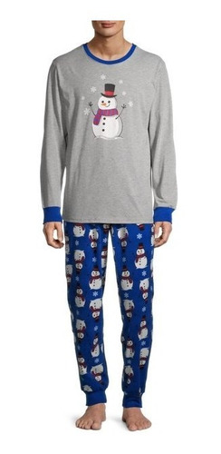 Pijama Navidad Muñeco De Nieve Unisex Talla Xxl