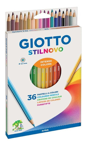 Lapices De Colores Giotto Stilnovo X36 Colores