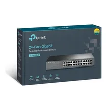 Comprar Switch Tplink 24 Puertos 10\u002F100\u002F1000 Gigabit Montaje Rack 
