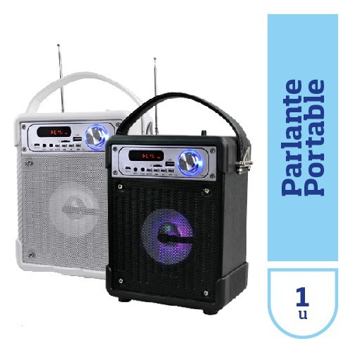 Parlante Portatil Inalambrico Bt Microfono Subwoofer Import