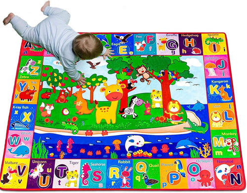 Alfombra Antigolpe Lavable 90cm * 120cm, Tapete De Juego P