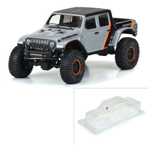 Repuesto 1/10 2020 Jeep Gladiator Clear Body 12.3  (313 Crc