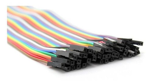 Imagen 2 de 3 de Cables Dupont 30 Cm 200pcs Nuevas Protoboard Arduino