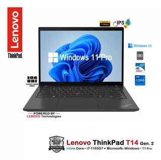 Laptop Thinkpad T14 Core I7-1165g7 32gb 512gb 14fhd W11pro