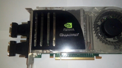 Imagen 6 de 10 de Tarjeta De Video Nvidia Quadro Fx 4600 Pcie Dual Vga 768 Mb