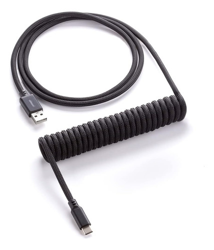 Cable De Teclado En Espiral Cablemod Classic (negro Medianoc