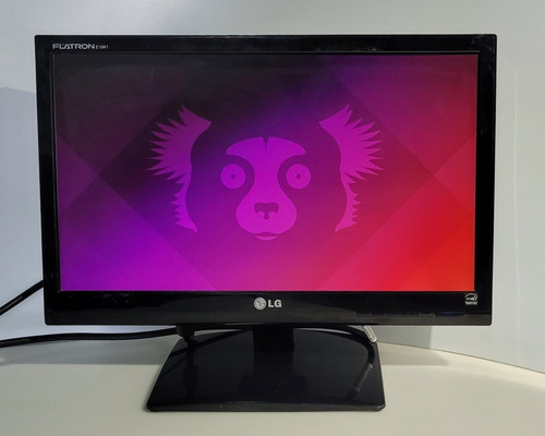 Imagem 2 de 5 de Monitor Led 18,5 LG Flatron E1941c - Ver Descrição