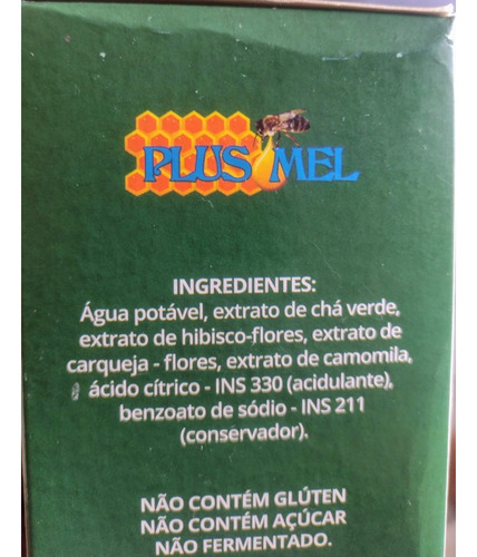 Atacado 24 Chás Flor Da Catingueira 500ml Plus Mel