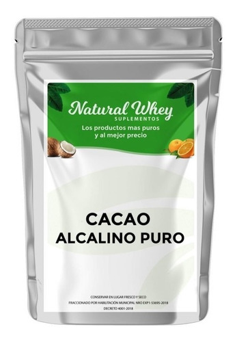 Cacao , Chocolate  Alcalino , Cocoa Pura De Brasil 250 Gr