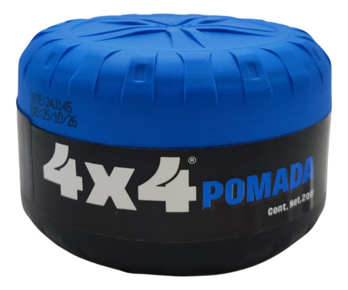 Pomada Para Cabello Tapa Azul 4x4 200gr