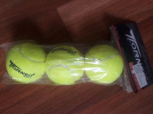 Imagen 3 de 4 de Pack De 3 Pelotas De Tenis Importadas