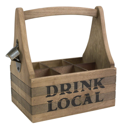 Stonebriar Drink Local - Carrito De Cerveza Con Asa Y Abrid.