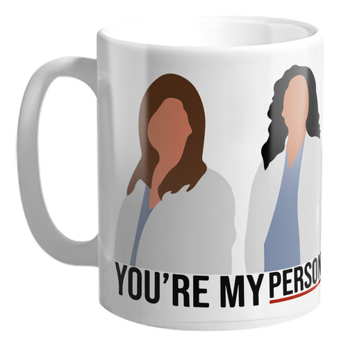 Taza De Ceramica Greys Anatomy Series De Tv