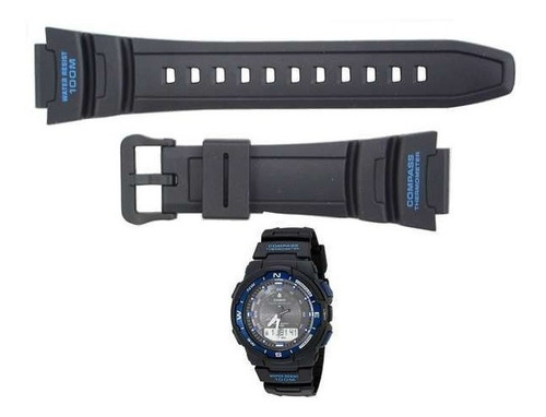 Pulseira Casio Preta Sgw-500h-2bv- 100% Original