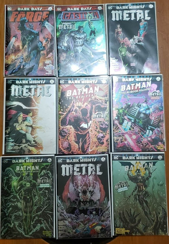 Batman Metal Serie Completa 18 Números En Español Televisa 