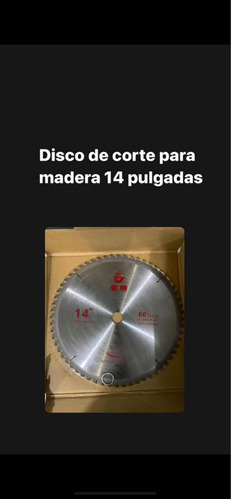 Disco De Corte Para Madera