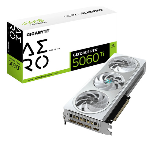 Tarjeta De Video Nvidia Rtx 5060 Ti Oc Gigabyte Aero Ddr7