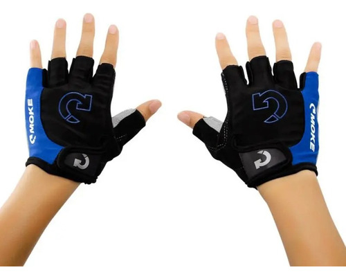 Guantes Cortos Dry Fit Acolchonados Para Bici Ciclismo