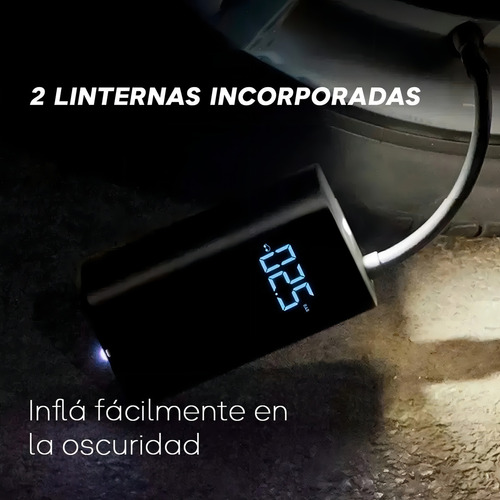 Mini Compresor De Aire Electrico Portatil Kany Recargable