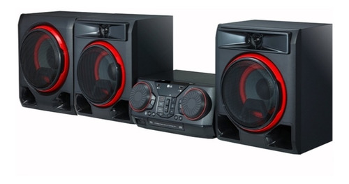 Mini Componente LG Ck57 Com Woofer E Iluminación Nuevo!!!