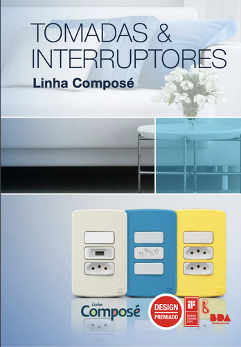 Placa Espelho 4x2 C/ 2 Posições Composé Branco Weg C/ 2pçs