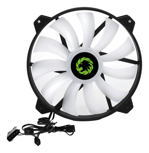 Cooler Fan Gamemax P/ Gabinete 200mm Argb Gmx-20-argb M Negro