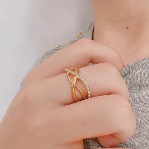 Anillo infinity online swarovski