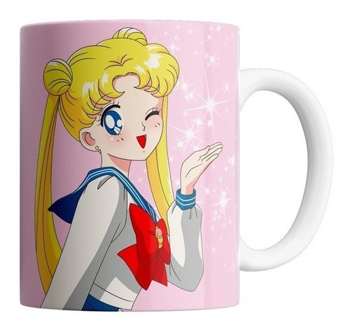 Imagen 5 de 7 de Tazas Personalizadas Seilor Moon C/caja Sublimada Bola8