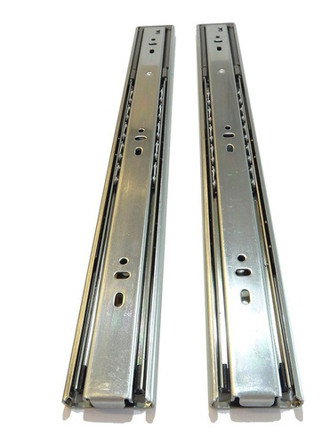 Correderas Telescópicas Con Freno 50 Cm Herrajes Cocina *h