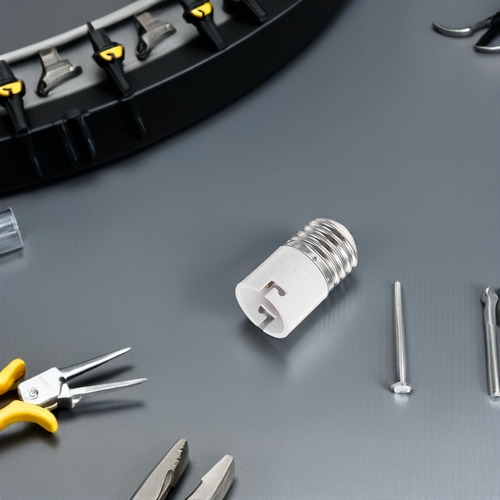 Soporte De Tornillo Para Lámpara, Adaptador E27 A Base De Bo