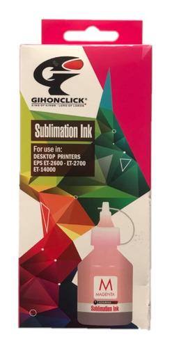 Tinta Para Sublimación Compatible Con Epson Gihonclick 100ml