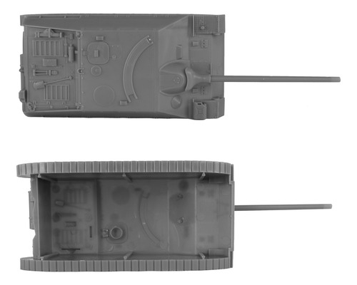 Jagdpanzer Iv Destructor De Tanques Gris 132 Vehículo Plásti