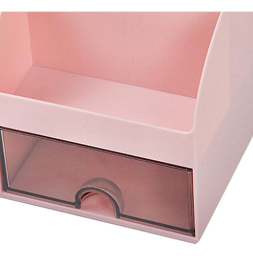 Organizador De Escritorio Con Cajones, Soporte De Rosa