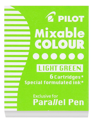 Cartuchos Pilot Mixable Parallel X 6 Unidades