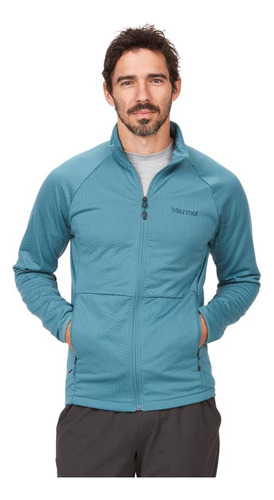 Polar Hombre Marmot Leconte Fleece Celeste