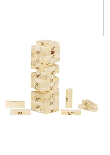 Imagen 2 de 3 de Jenga Clásico Juego De Mesa Original Hasbro