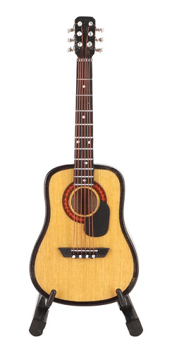 Modelo De Guitarra De Madera En Miniatura Exquisite Mini Mus