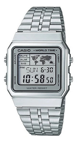 Reloj Casio Hombre A-500wa-7d Gtia 2 Años Agente Oficial 