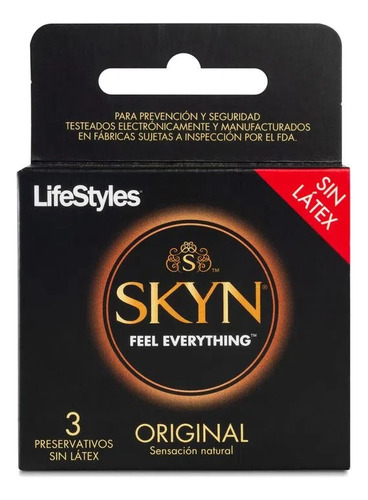 Lifestyles Skyn Preservativos Sin Latex Pack 21 Unidades