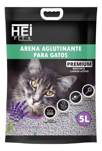 Arena Sanitaria Aglutinante Para Gatos