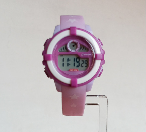 Reloj Digital Niños Niñas Cronómetro Alarma Luz Garantía