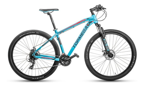 Bicicleta Mountain Bike Top Mega Thor 24v Shimano R29+inflad